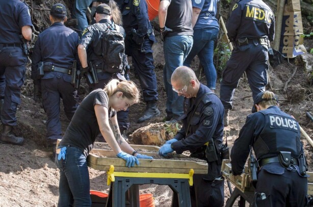 Da politiet gravde, gjorde de likfunn «nesten hver dag»